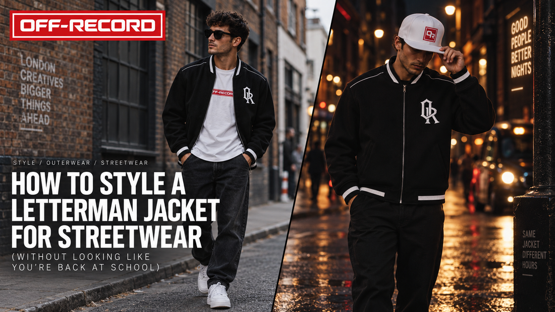 How to Style a Letterman Jacket for Streetwear (Without Looking Like You're Back at School) | Off-Record