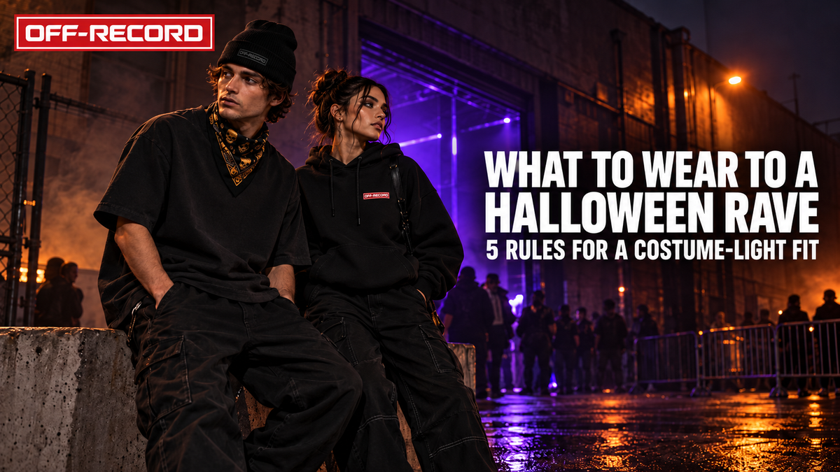 What to Wear to a Halloween Rave - 5 Rules for a Costume-Light Fit | Off-Record