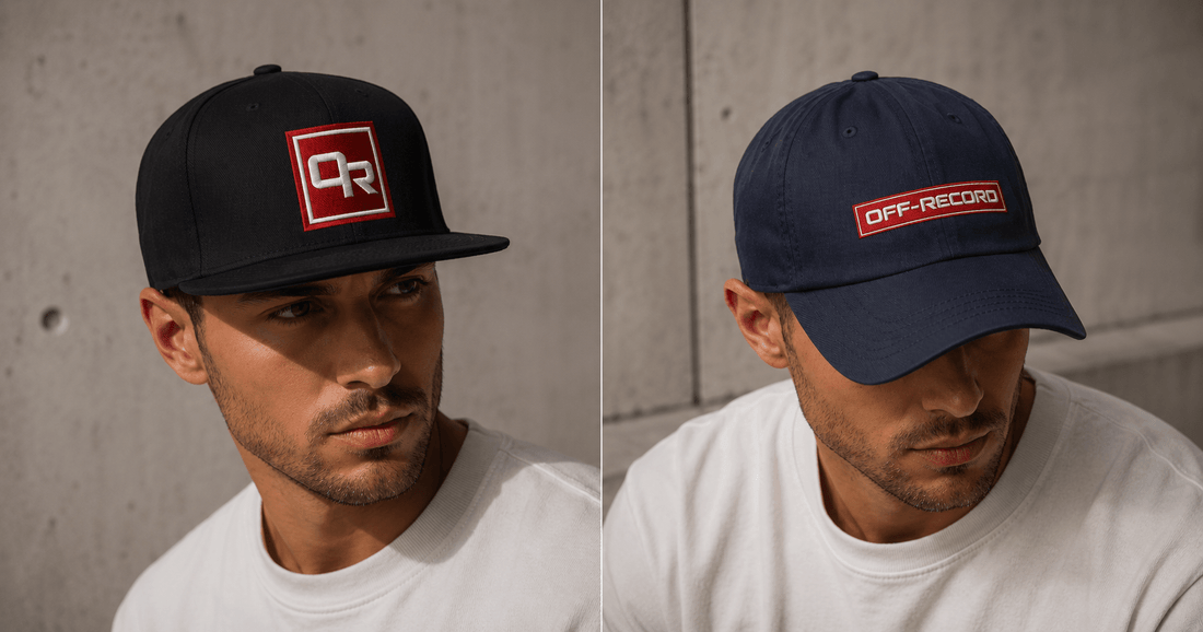 Snapback vs Dad Hat vs Flat Peak Cap: Which Streetwear Cap Actually Fits Your Look? - Off-Record®