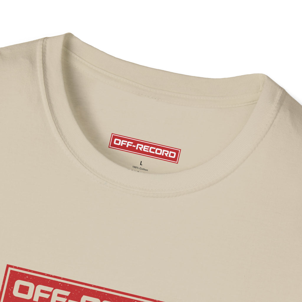 Faded Red Stamp Tee / Sand