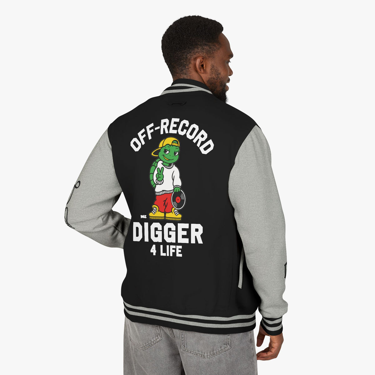 Off-Record Turtle Letterman Jacket
