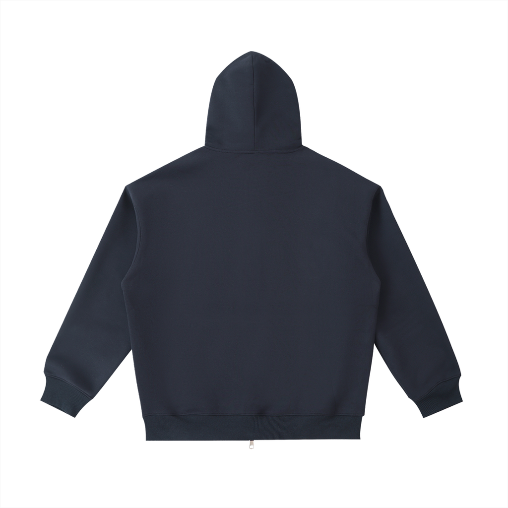Stamp Logo Zip Hoodie