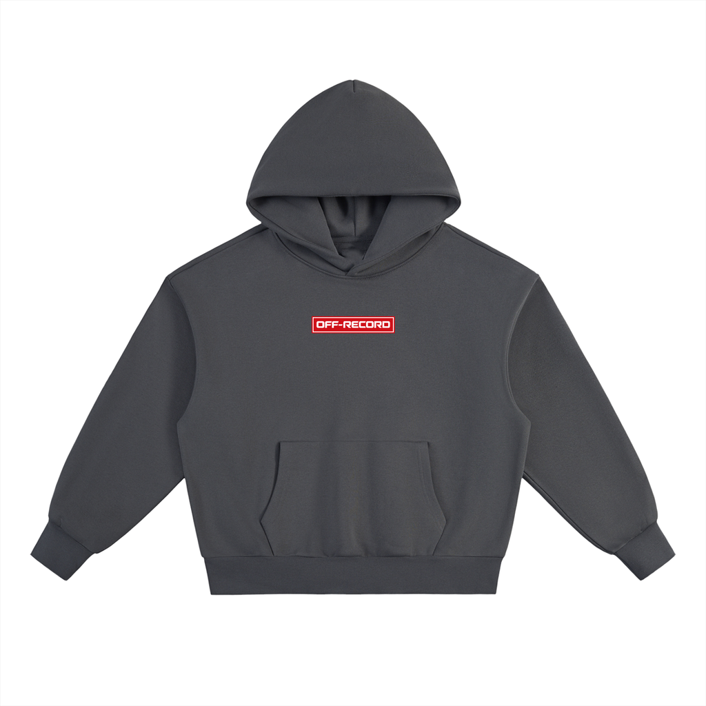 Stamp Logo Fleece Hoodie