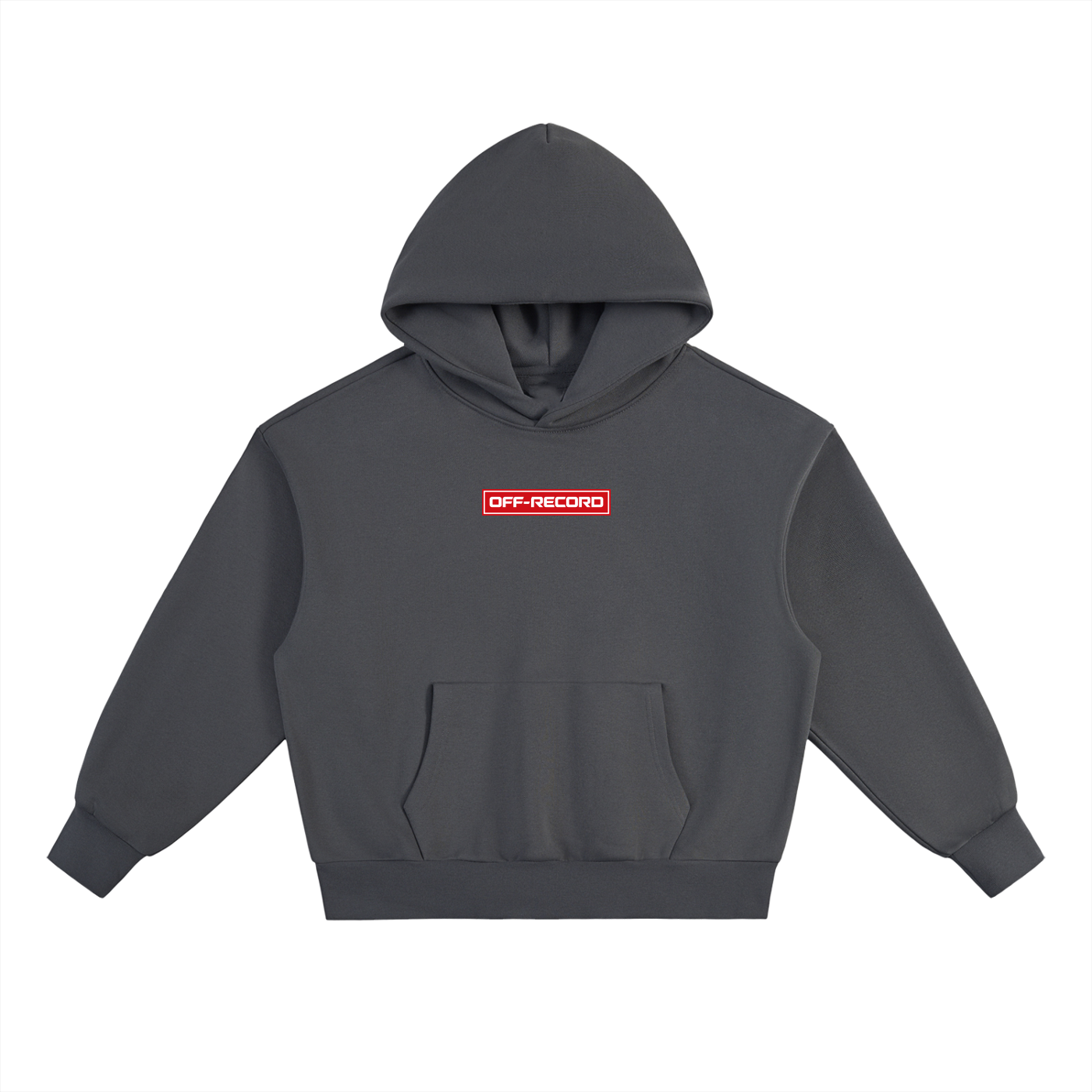 Stamp Logo Fleece Hoodie