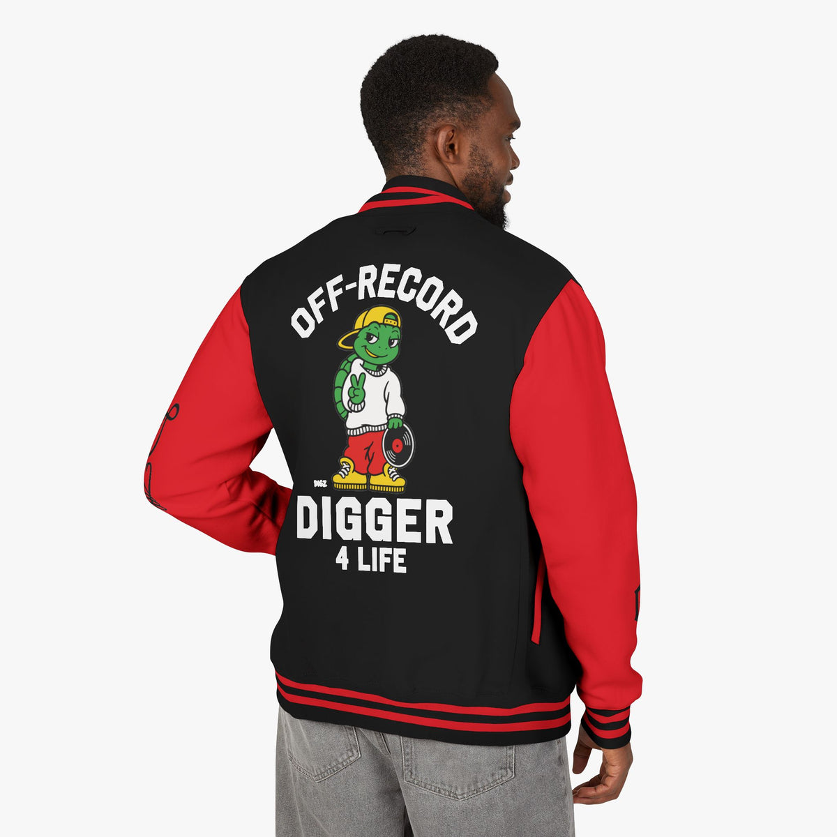 Off-Record Turtle Letterman Jacket