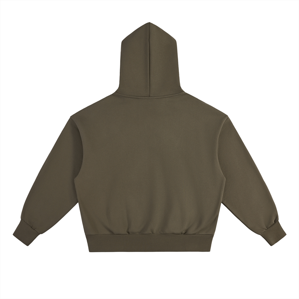 Stamp Logo Fleece Hoodie