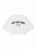 Cropped Varsity Logo T-Shirt