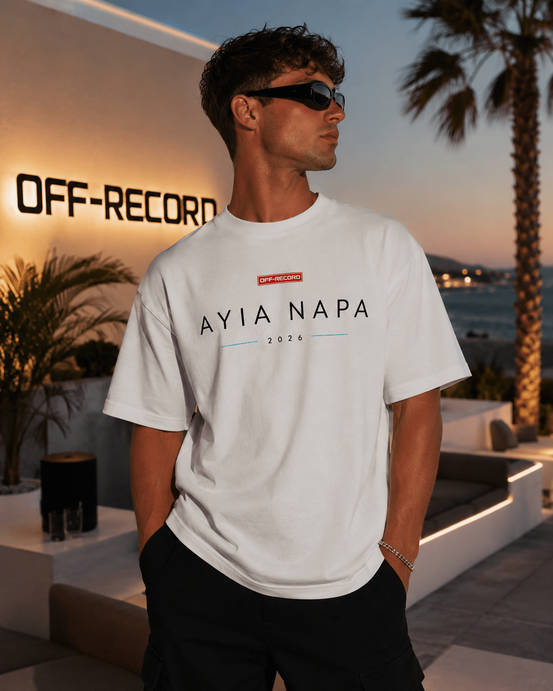 Ayia Napa 2026 Box Tee - Off-Record®