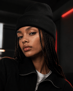 Black Stamp Beanie - Off-Record®