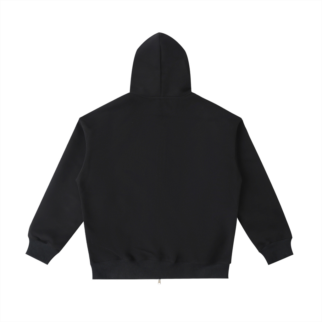 Stamp Logo Zip Hoodie