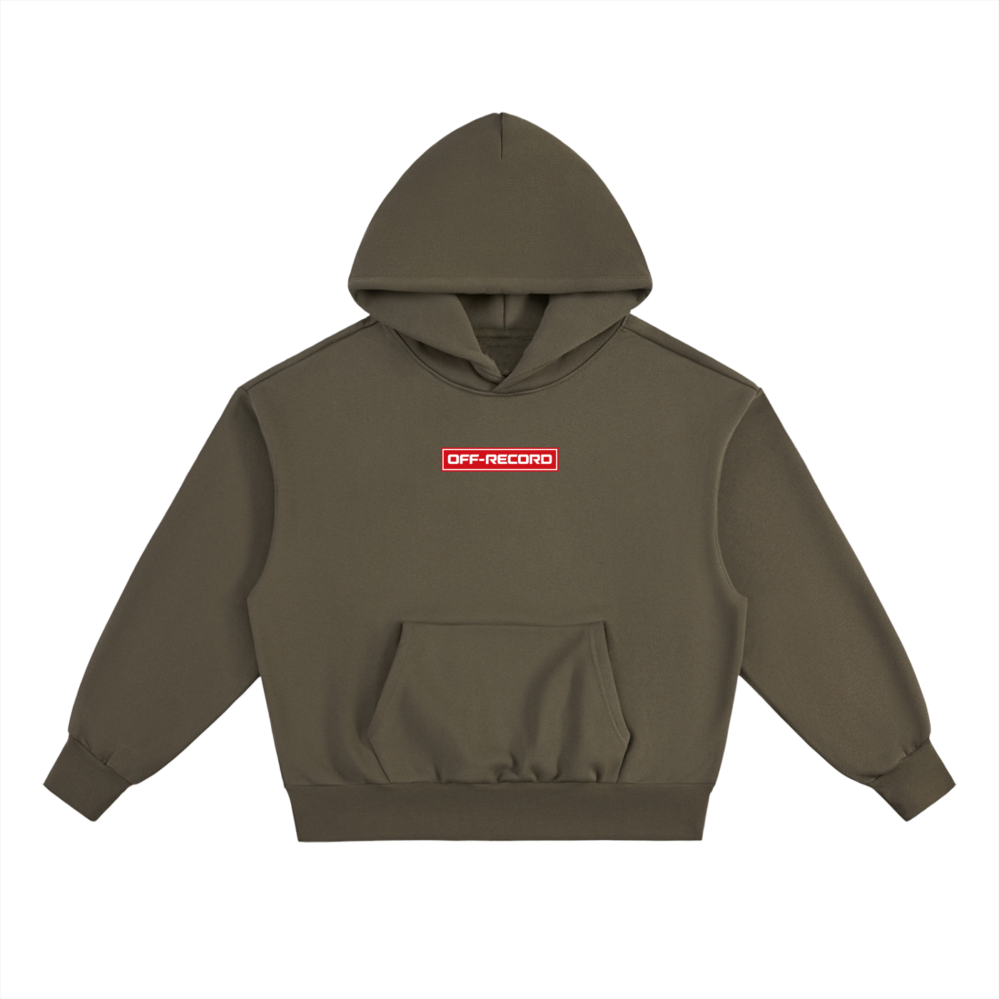 Stamp Logo Fleece Hoodie