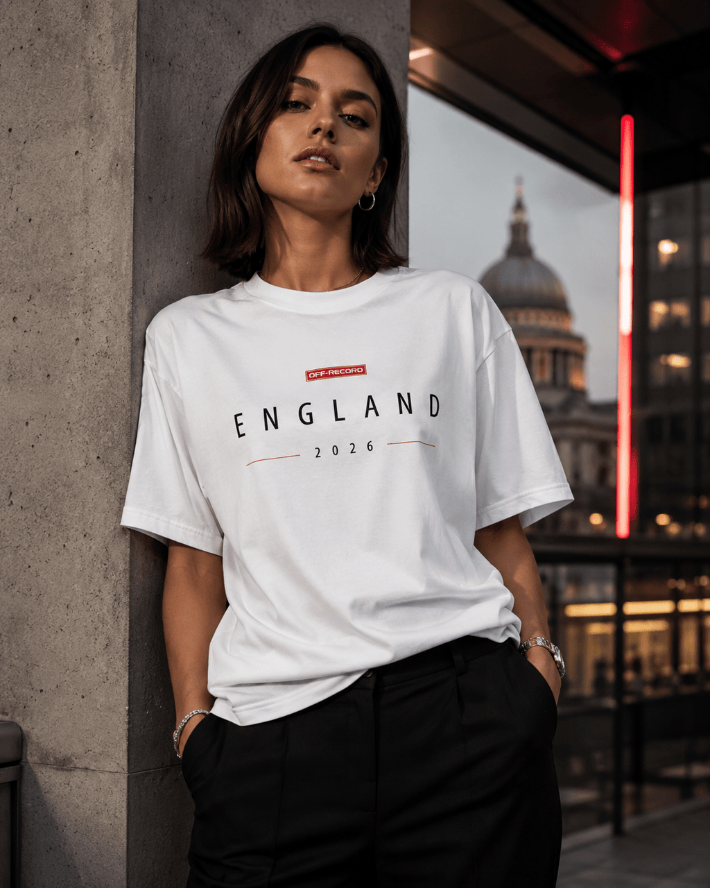 England 2026 Box Tee - Off-Record®