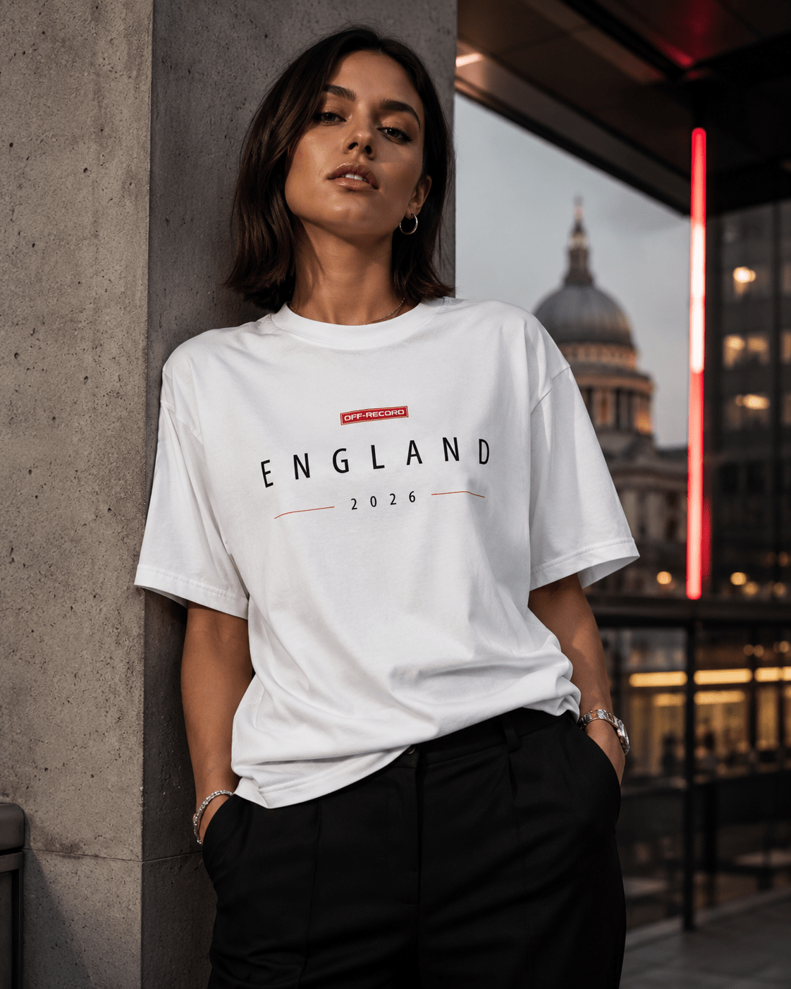 England 2026 Box Tee - Off-Record®