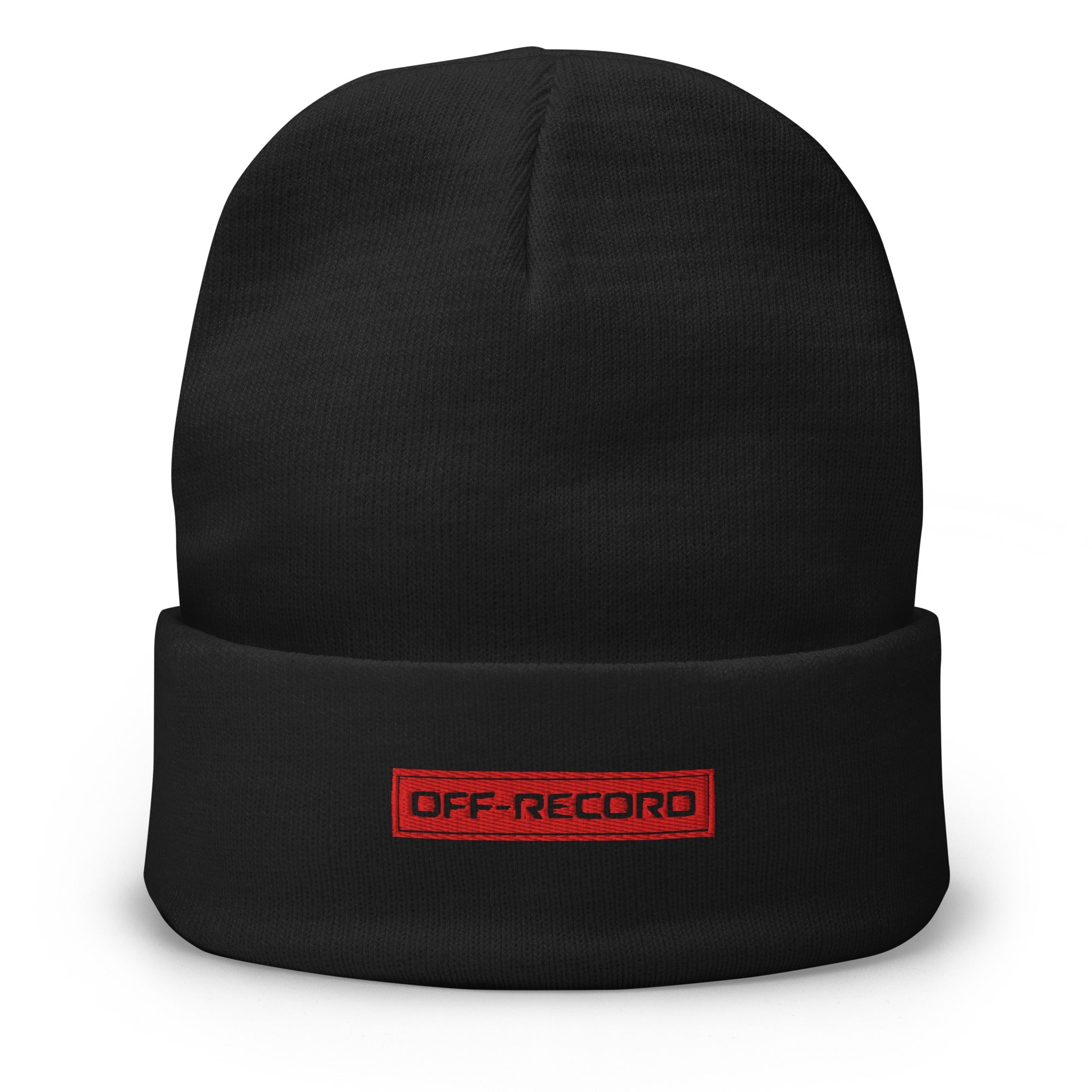 Faded Stamp Beanie - Off - Record