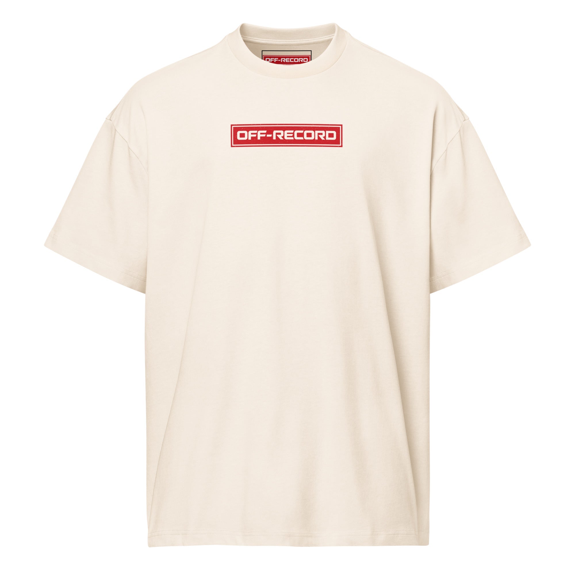 Faded Stamp Tee - Off - Record