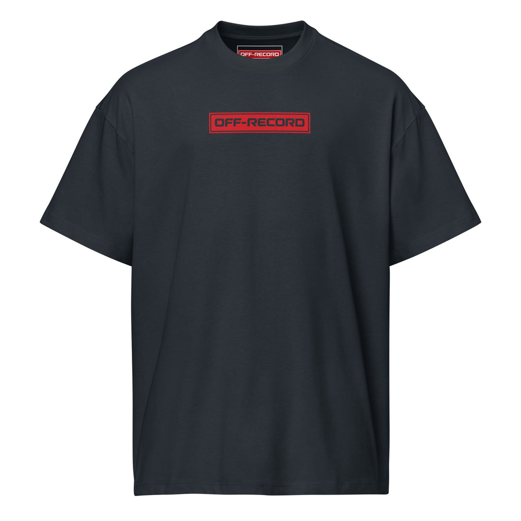 Faded Stamp Tee - Off - Record
