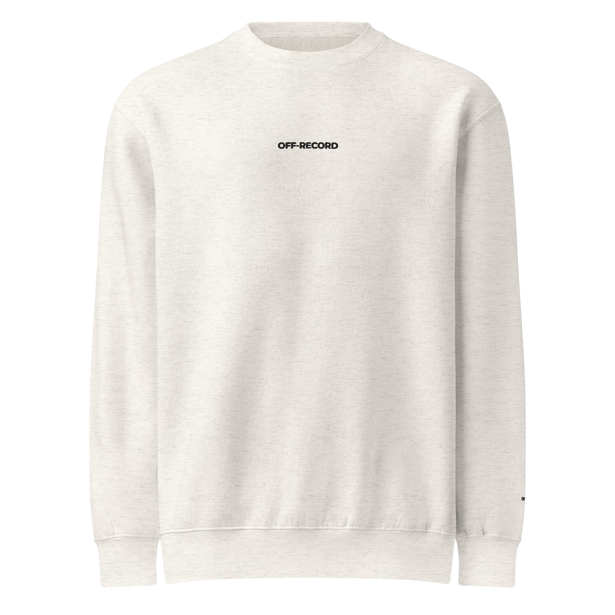 GUESTLIST Crew Neck Sweatshirt - Off - Record