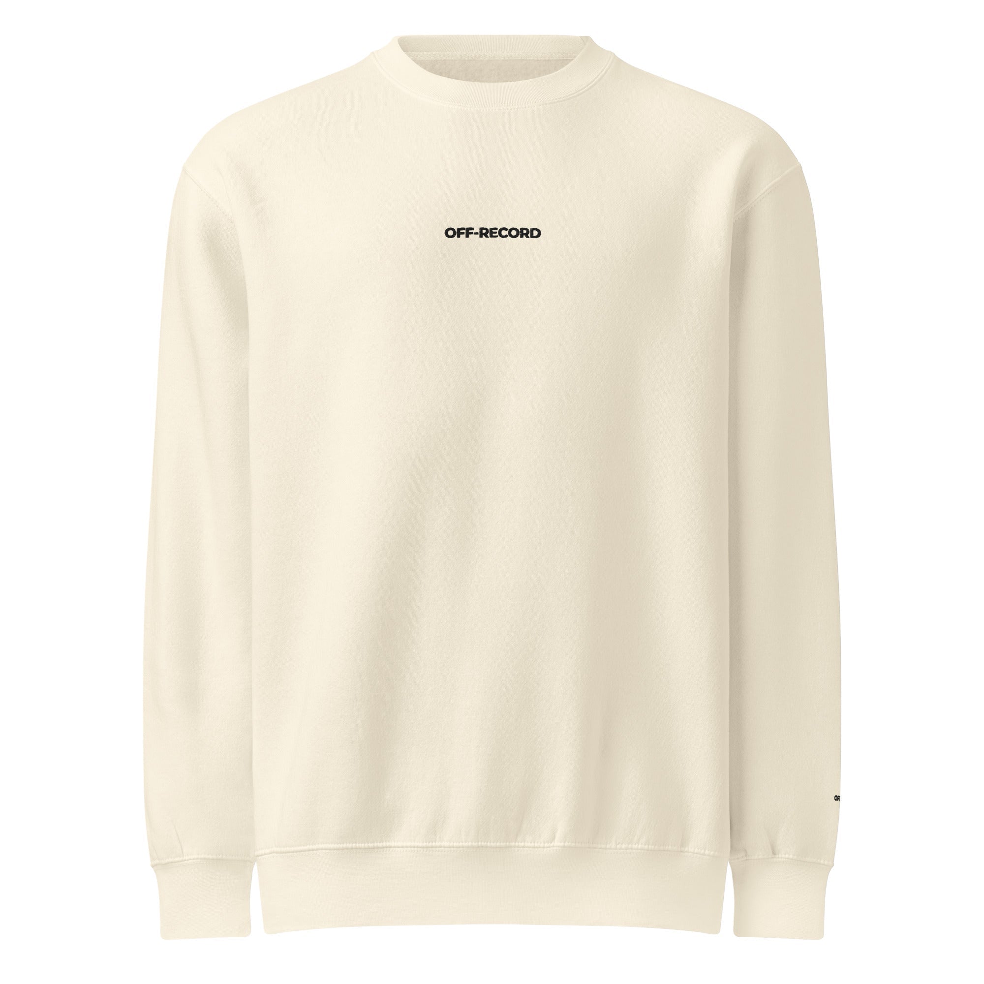 GUESTLIST Crew Neck Sweatshirt - Off - Record