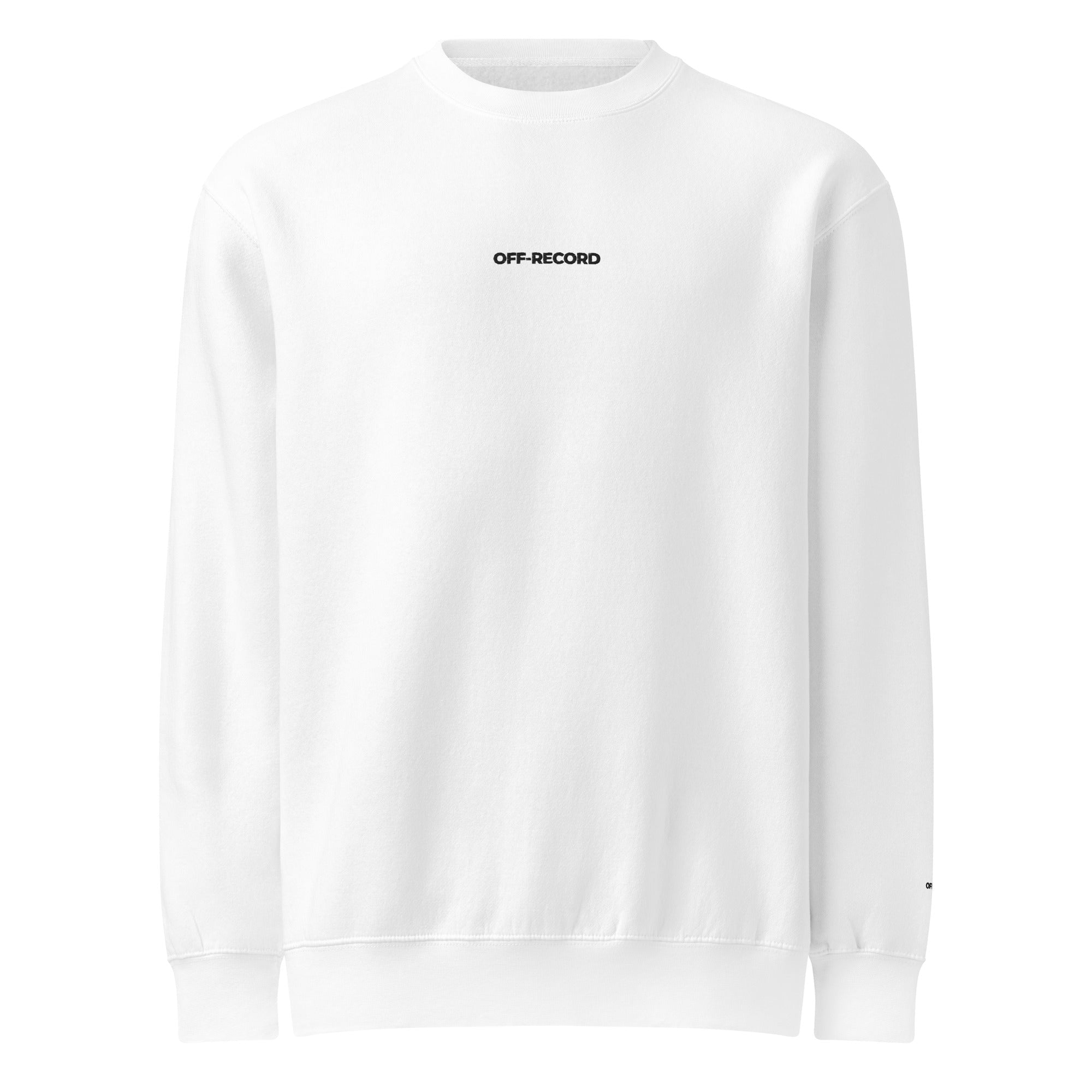 GUESTLIST Crew Neck Sweatshirt - Off - Record