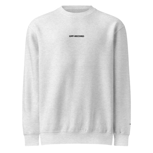 GUESTLIST Crew Neck Sweatshirt - Off - Record