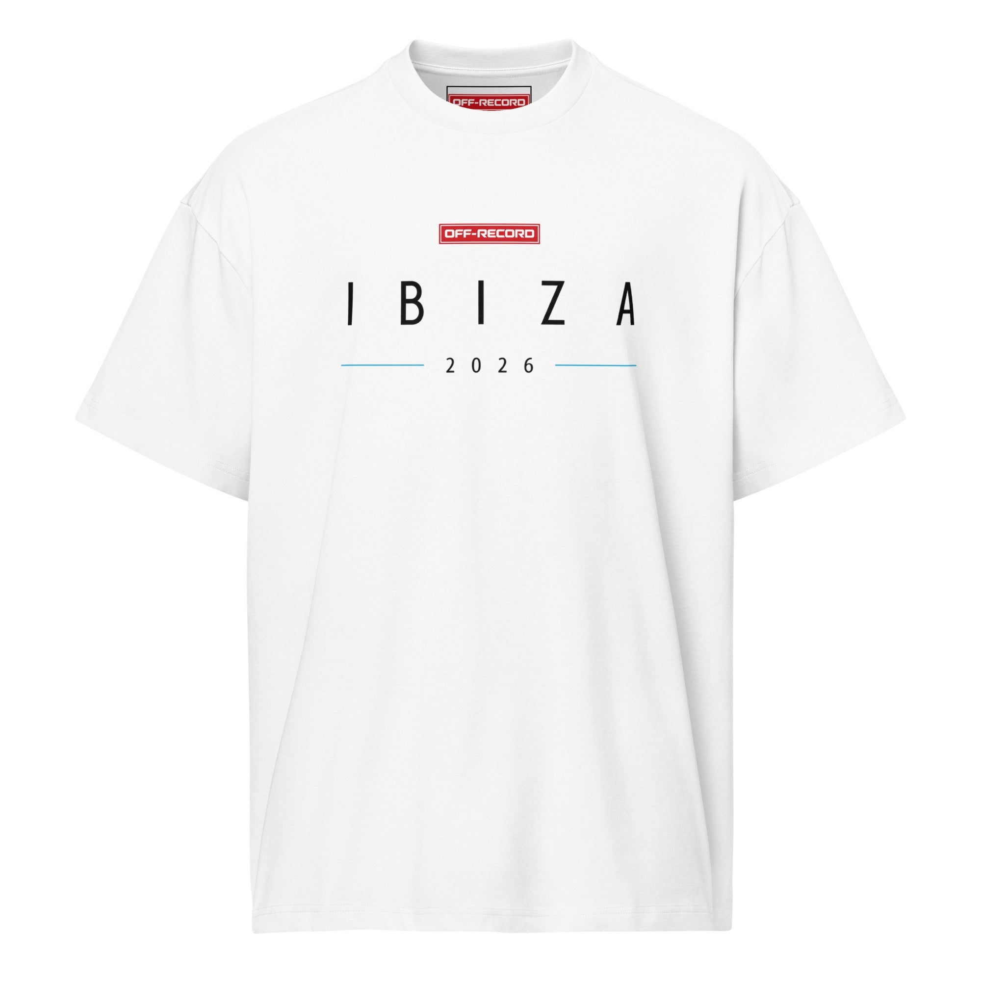 Ibiza 2026 Box Tee - Off - Record