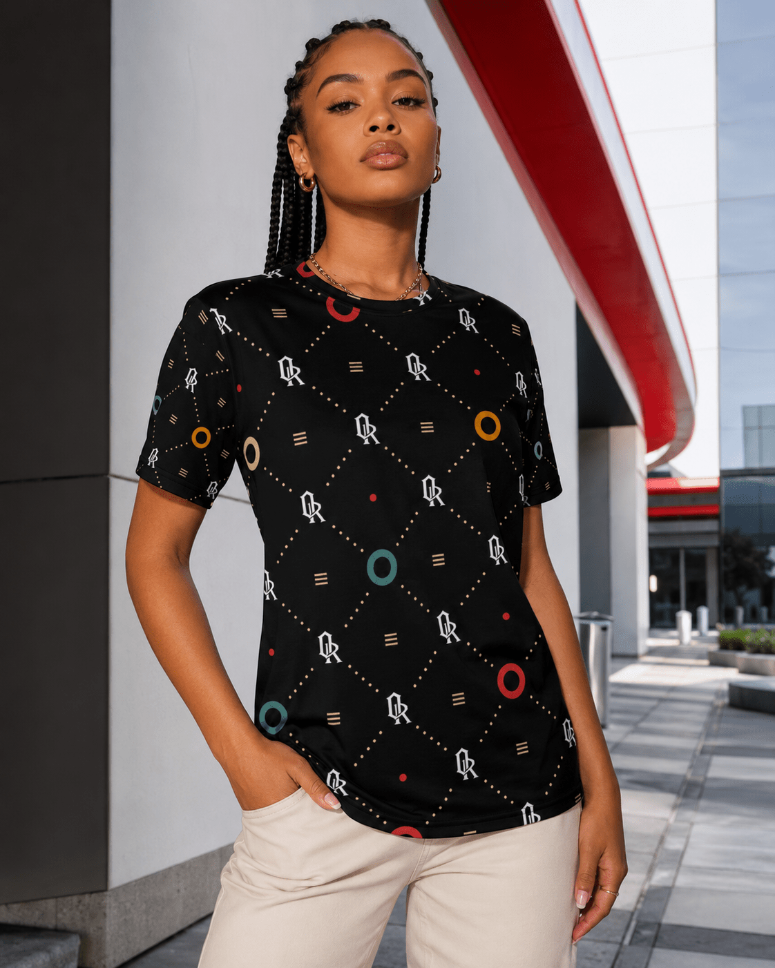 Monogram and Ring Tee - Off-Record®