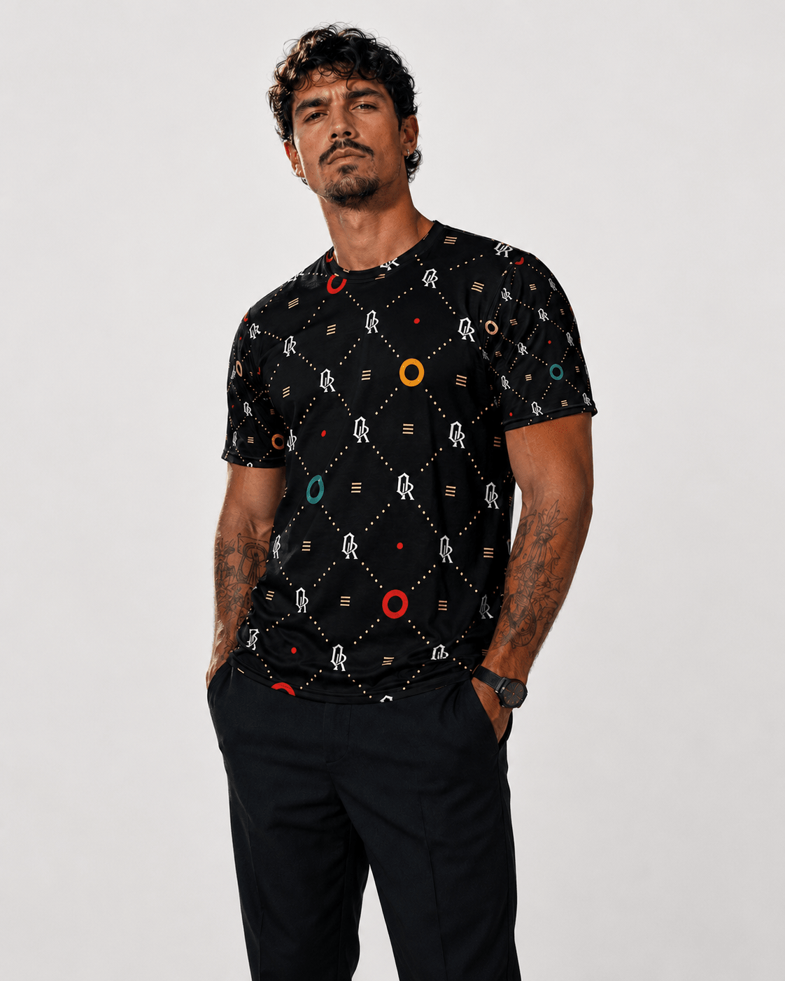 Monogram and Ring Tee - Off-Record®