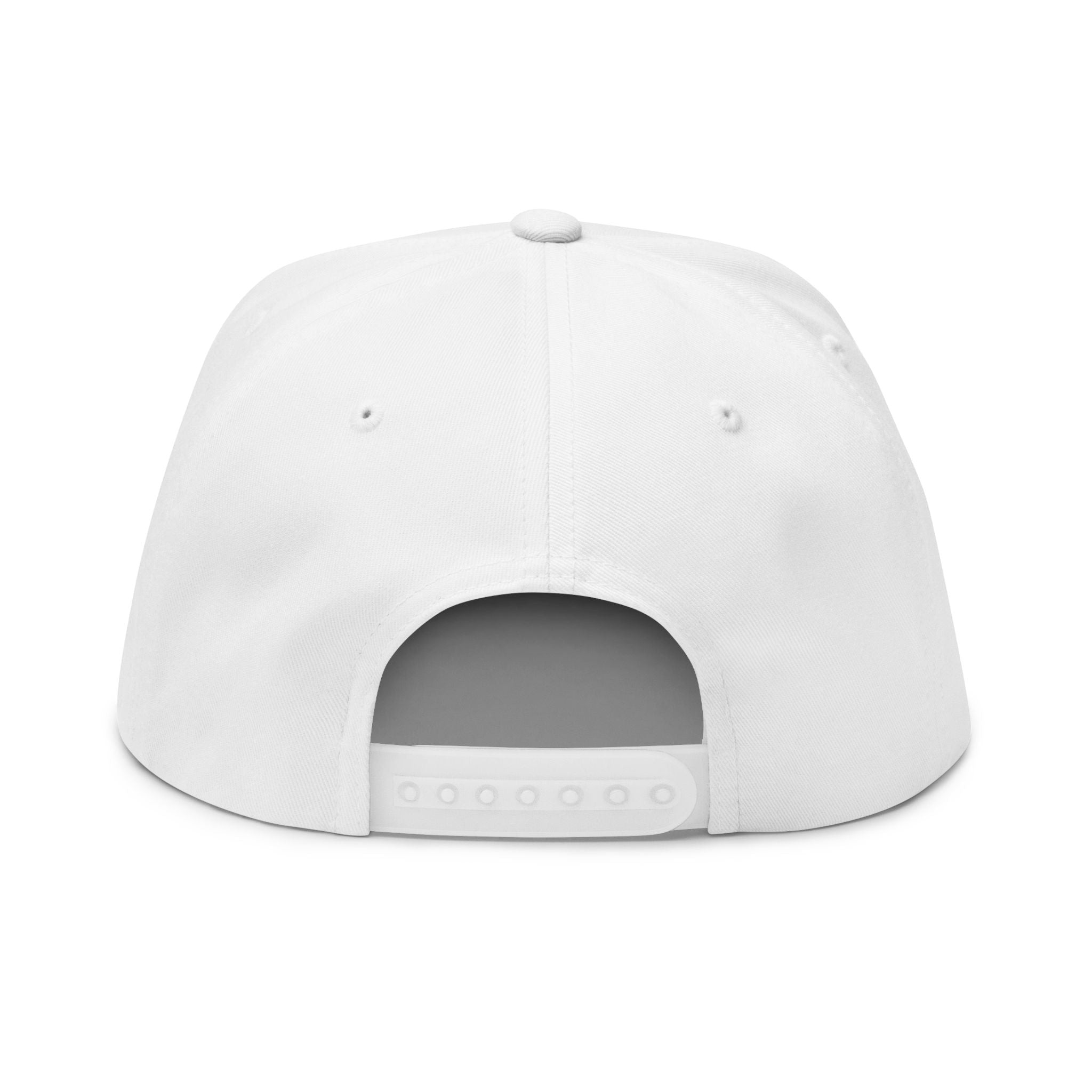 O - R Stamp Logo Flat Peak Cap - Off - Record