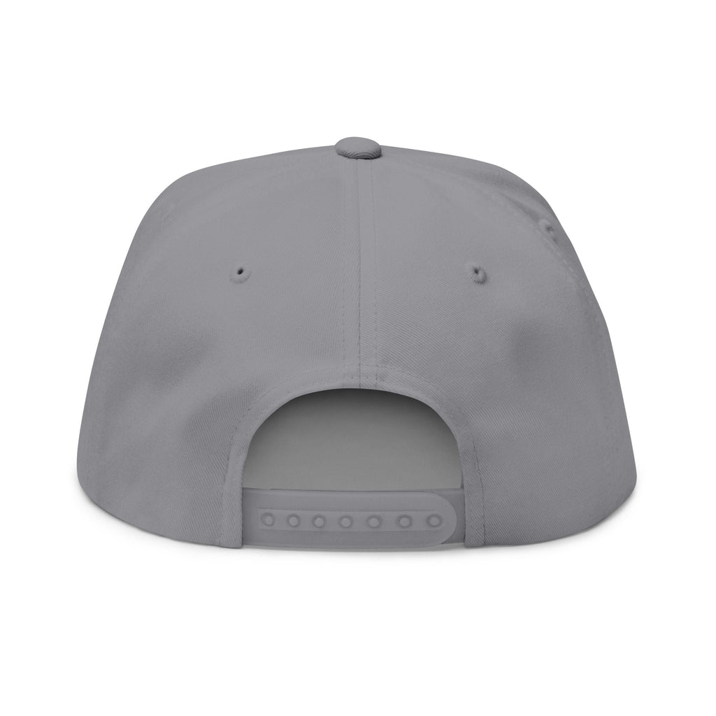 O - R Stamp Logo Flat Peak Cap - Off - Record