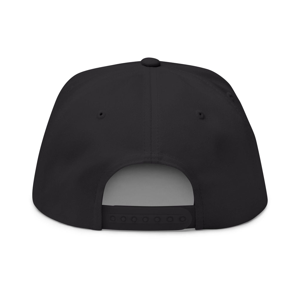 O - R Stamp Logo Flat Peak Cap - Off - Record