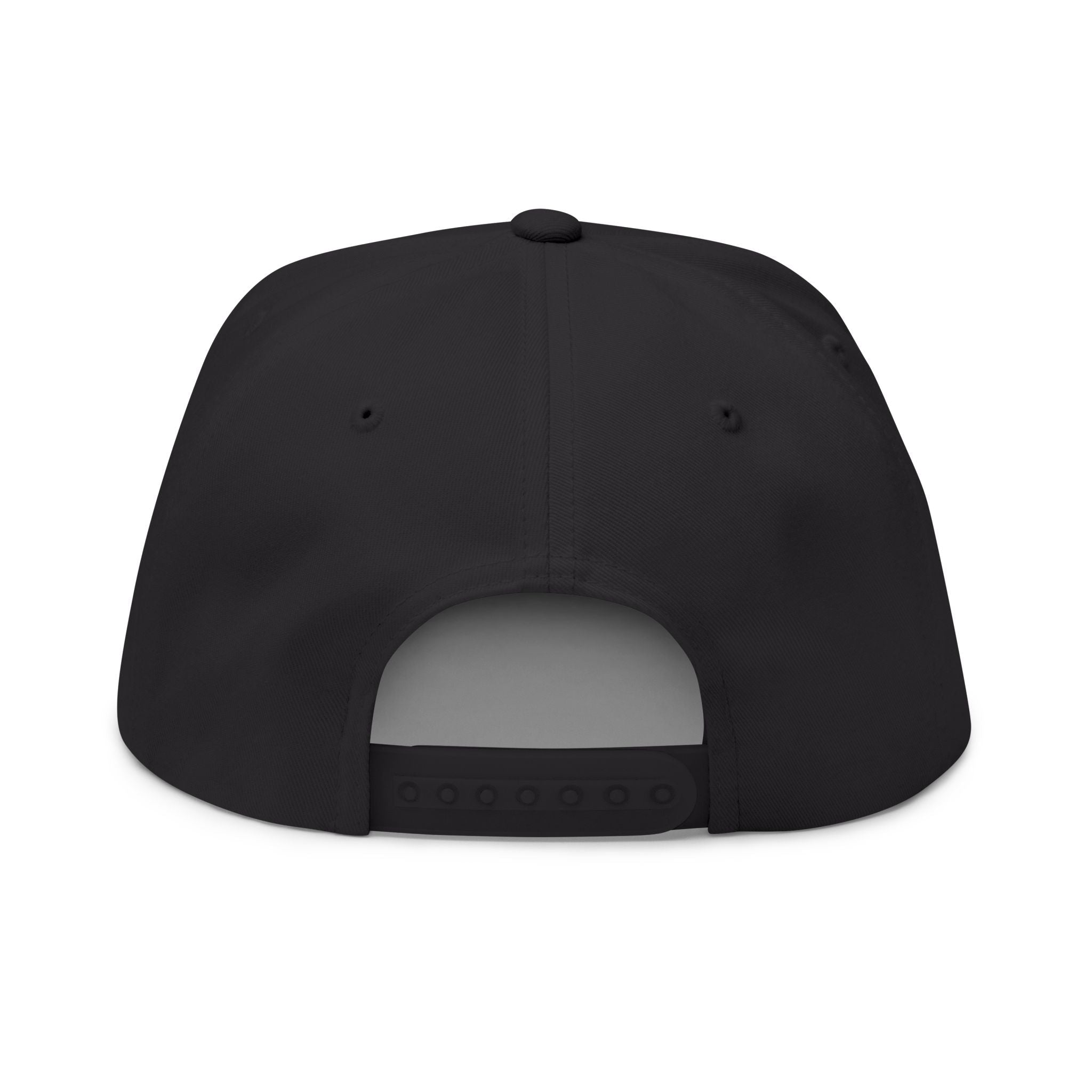 O - R Stamp Logo Flat Peak Cap - Off - Record