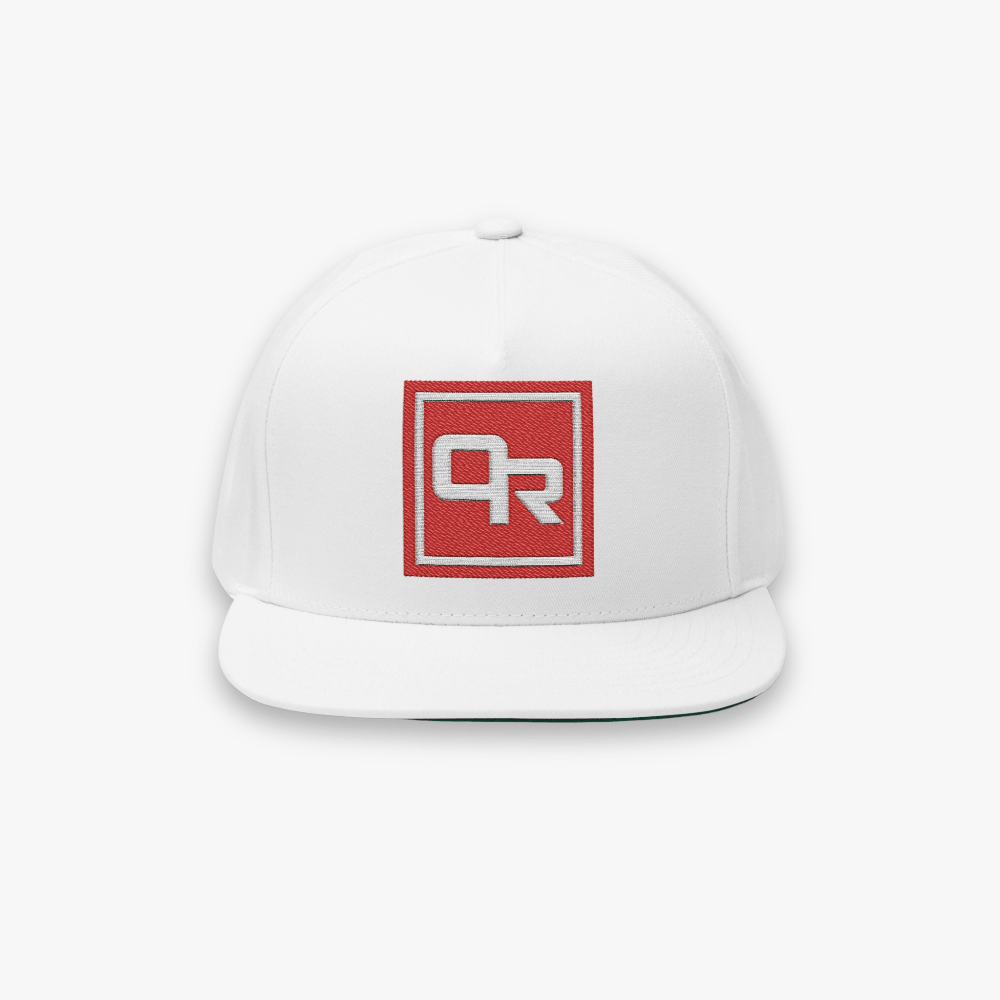 O-R Stamp Logo Flat Peak Cap - Off-Record®