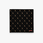 Off-Record All-over Print Bandana Black and Gold - Off-Record®