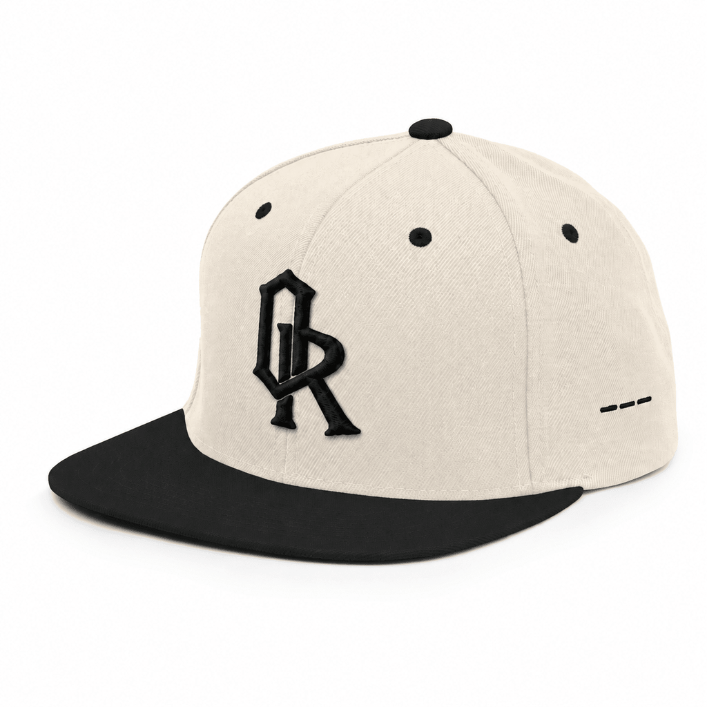 Off-Record Colourblock Cap with Contrast Peak - Off-Record®