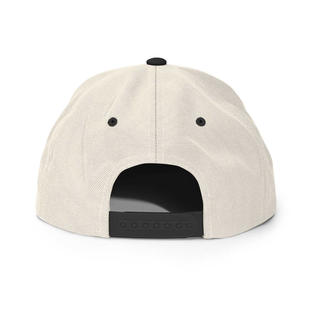 Off-Record Colourblock Cap with Contrast Peak - Off-Record®