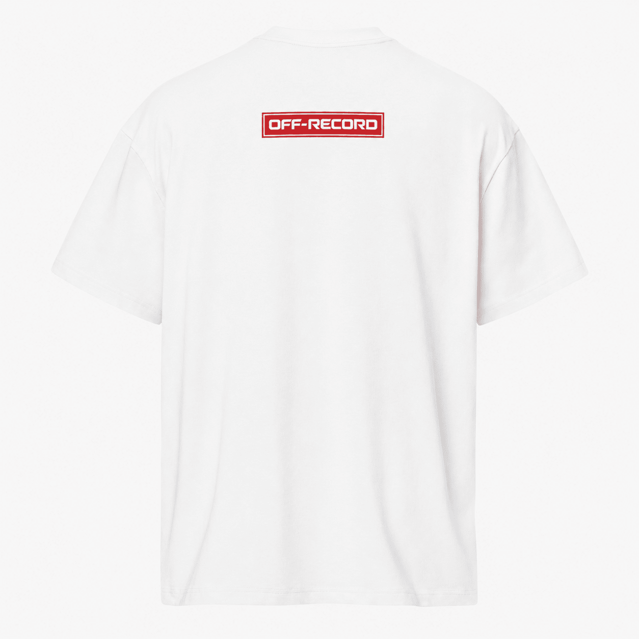 Off-Record Crate Digger Tee White Label - Off-Record®