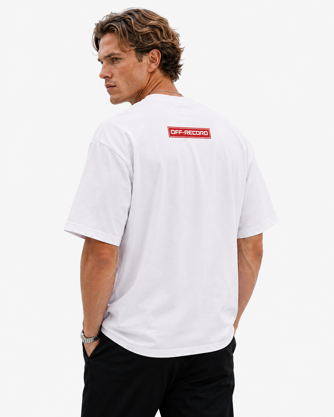Off-Record Crate Digger Tee White Label