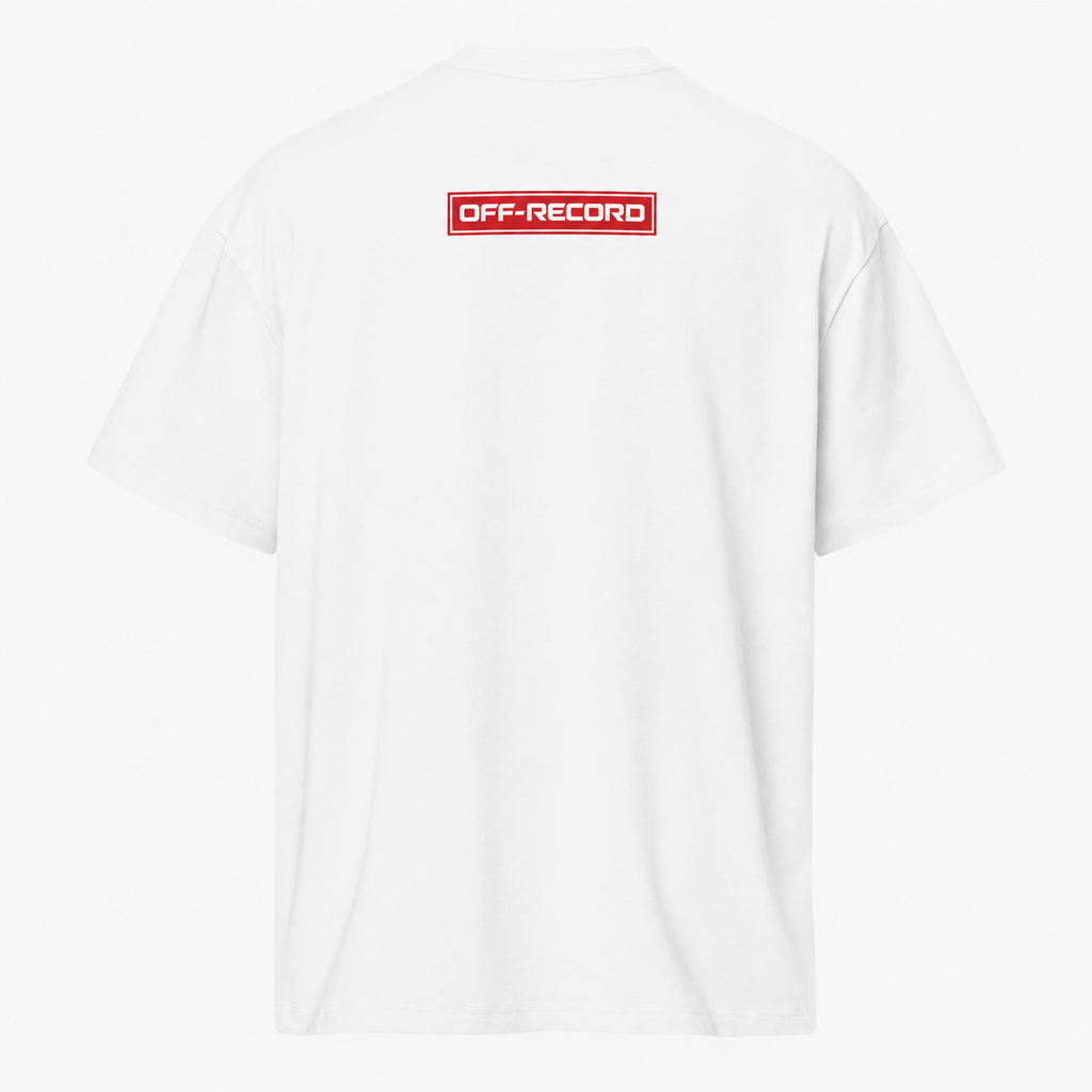 Off-Record Crate Digger Tee White Label