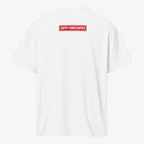 Off-Record Crate Digger Tee White Label