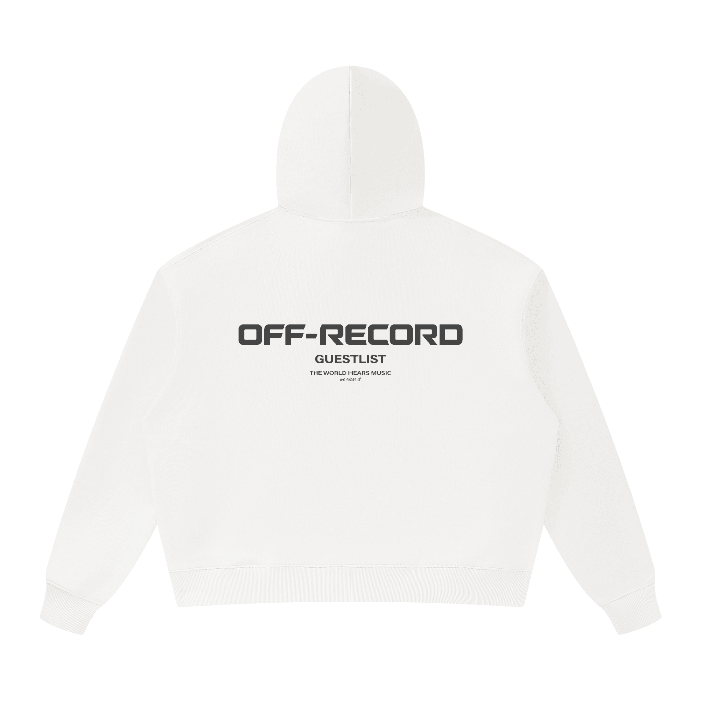 Off-Record Guestlist Hoodie - Off-Record®