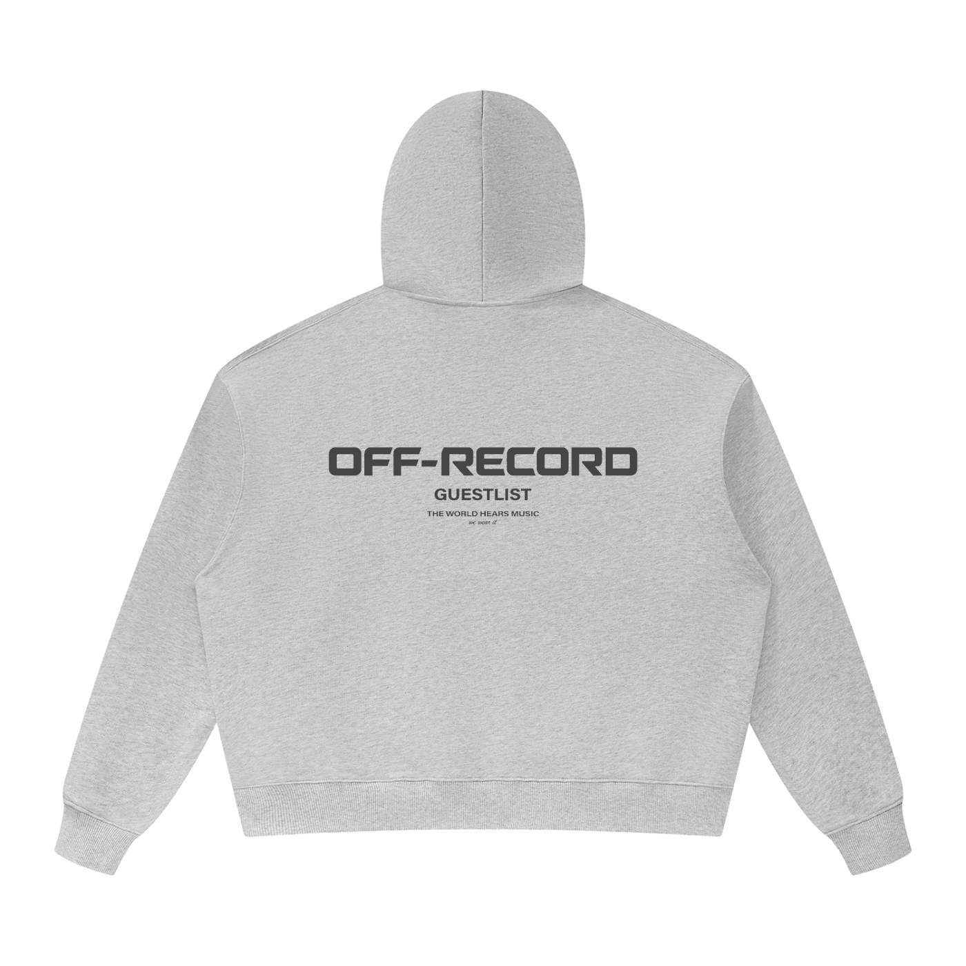 Off-Record Guestlist Hoodie - Off-Record®