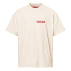 Off-Record reverse stamp tee vintage white t-shirt front view