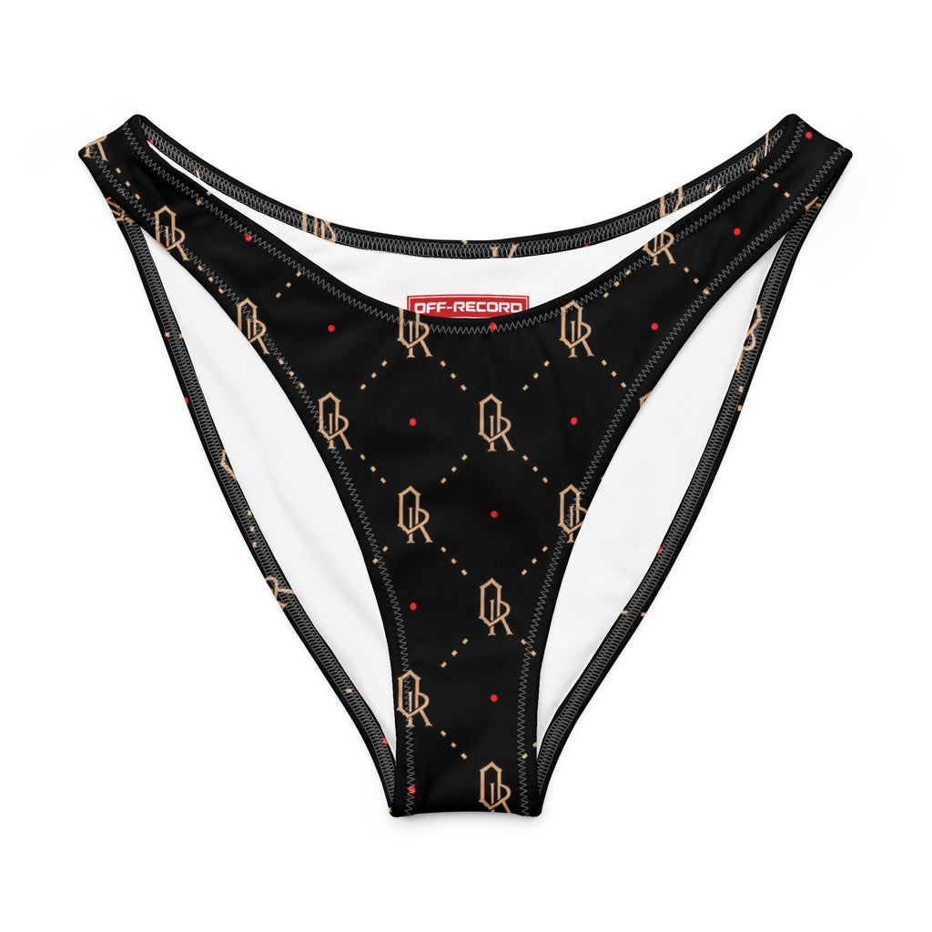 Off-Record Signature Monogram Bikini Bottom - Off-Record®