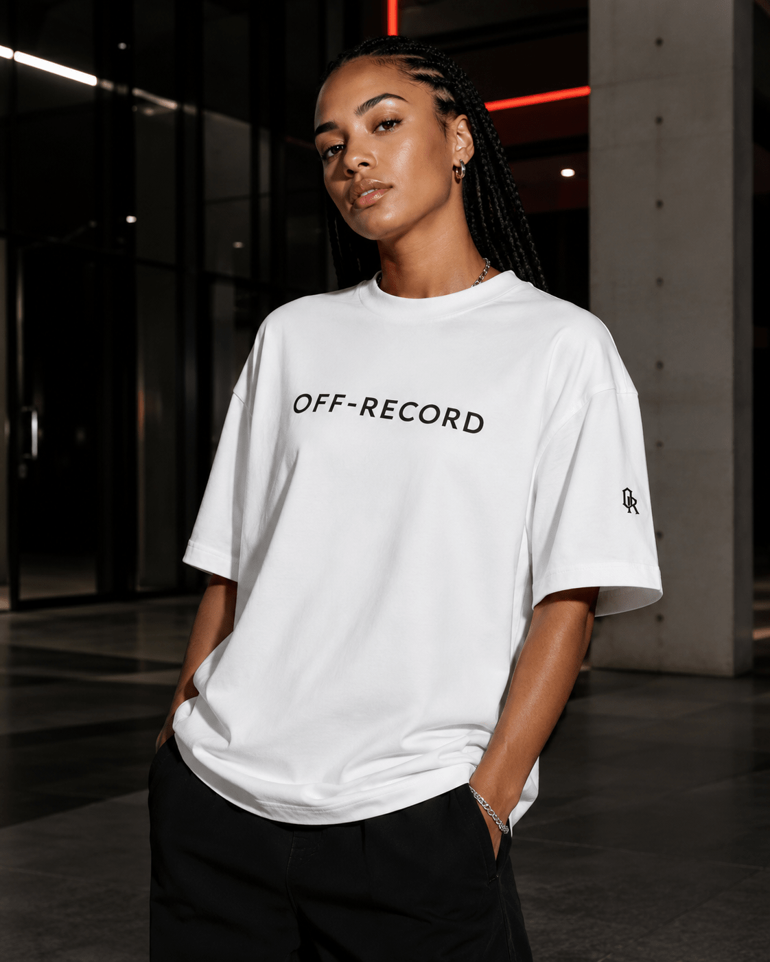 Printed Ring-Spun Cotton Tee - Off-Record®