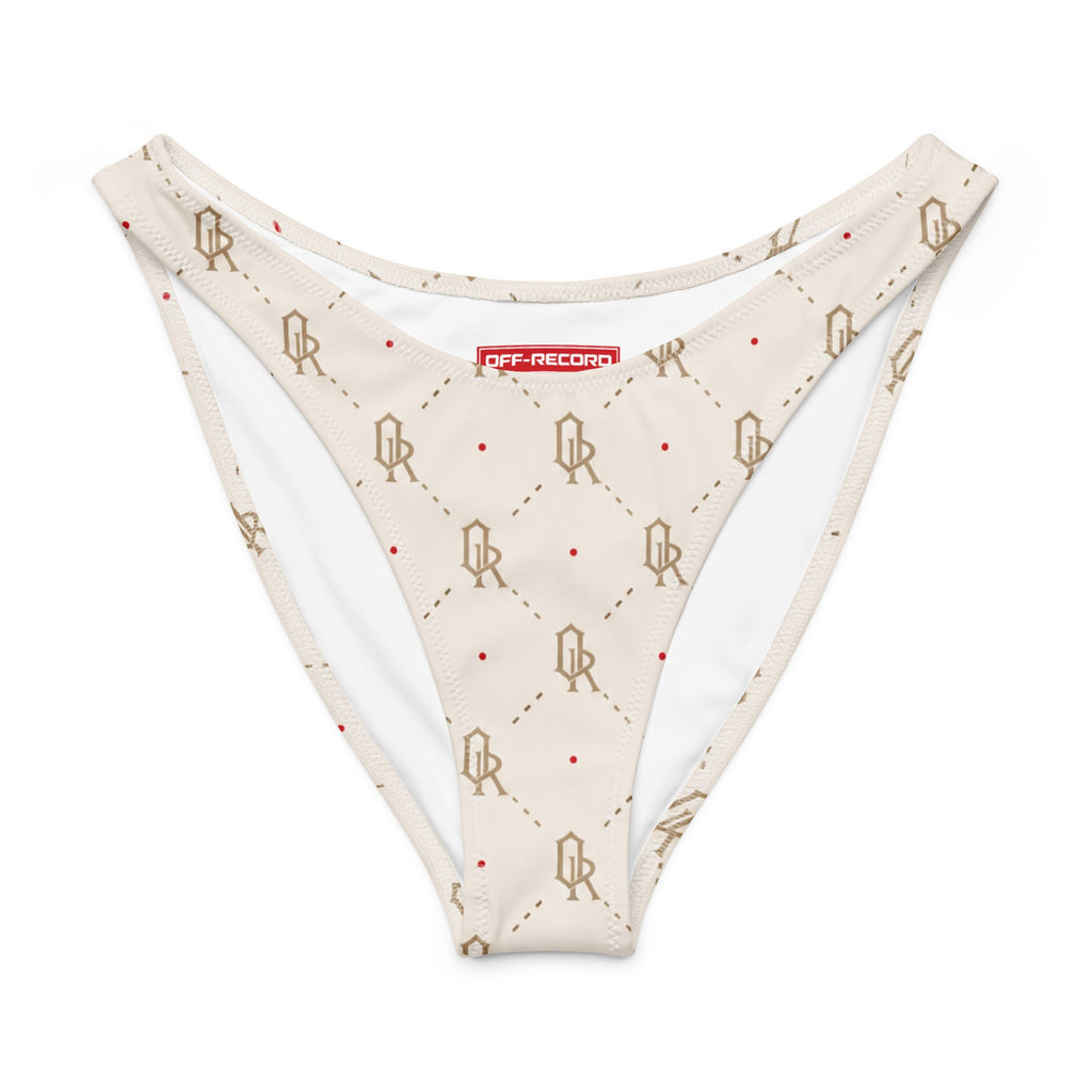 Recycled V-cut bikini bottom - Off-Record®