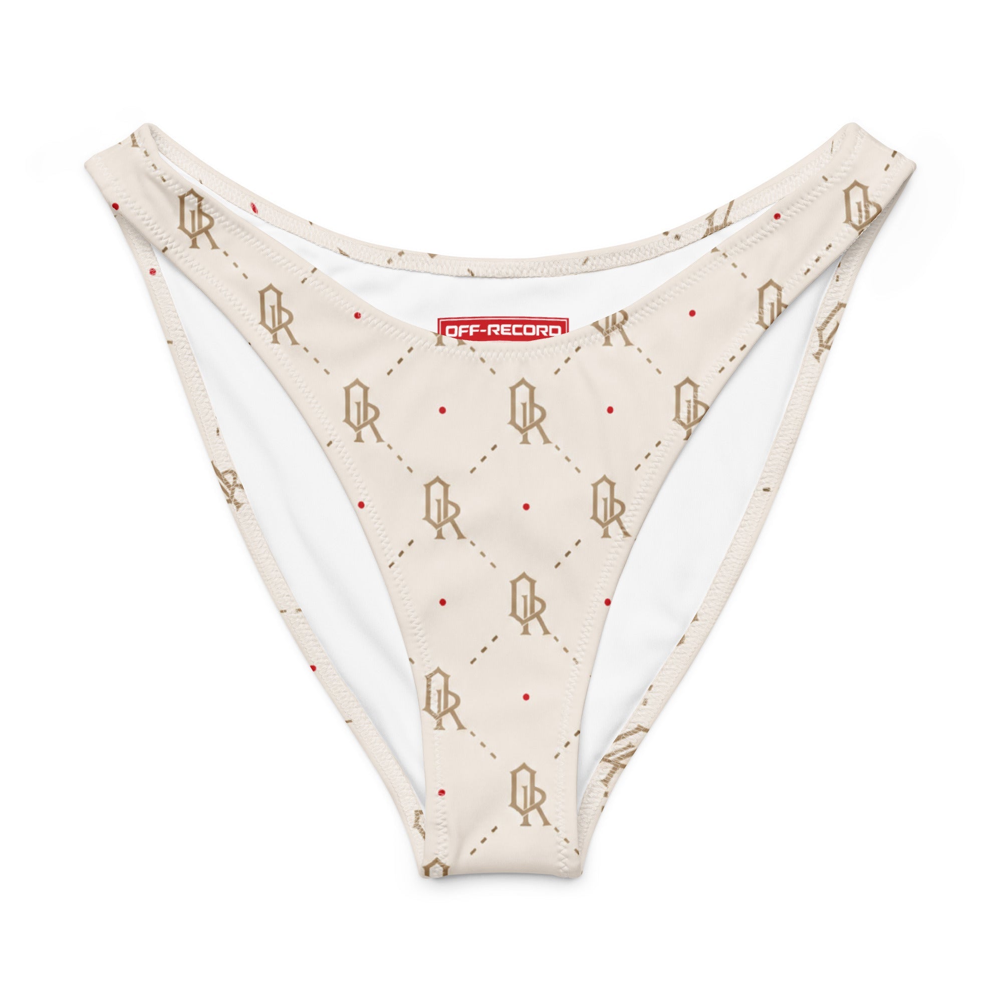 Recycled V-cut bikini bottom - Off-Record®