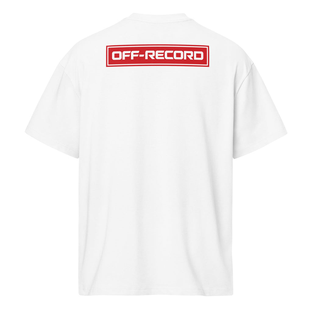 Reverse Stamp Tee - Off - Record