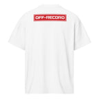 Reverse Stamp Tee - Off - Record