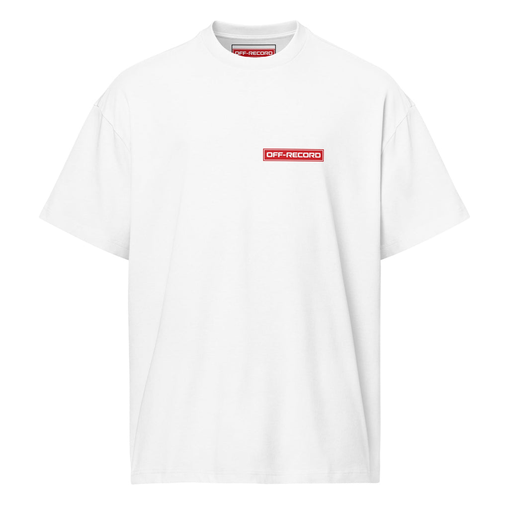 Reverse Stamp Tee - Off - Record
