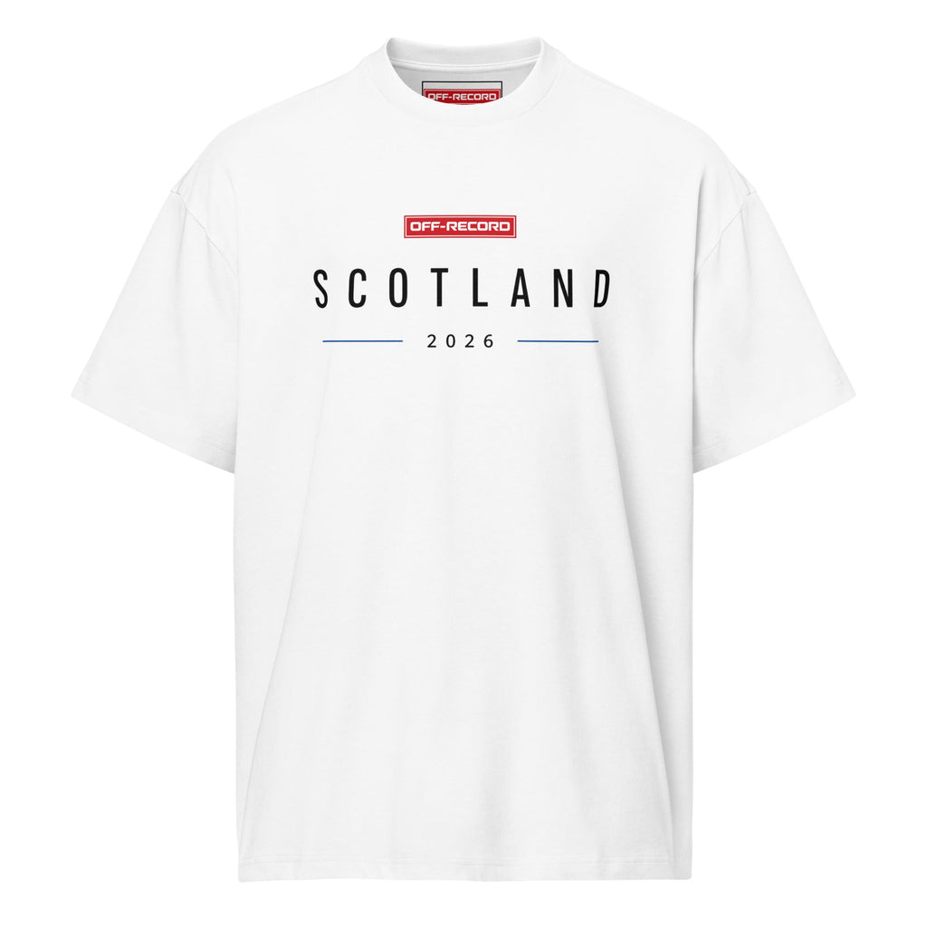 Scotland 2026 Box Tee - Off - Record